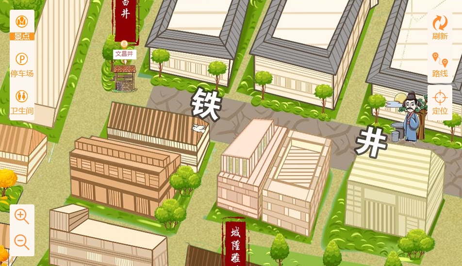 五台智慧景区：手绘地图与语音导览的完美融合