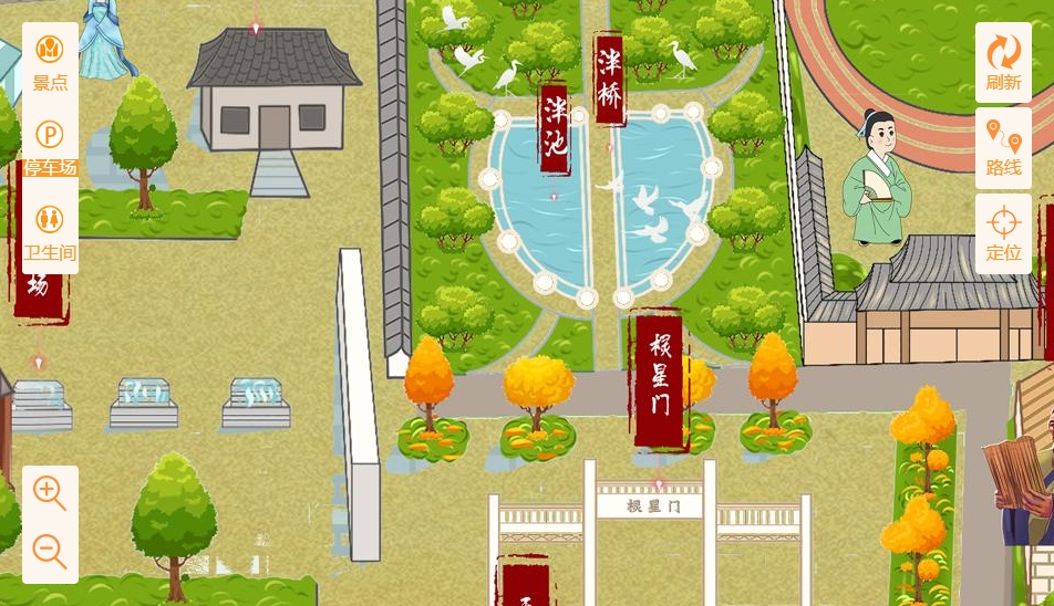 五台手绘地图景区语音讲解导览系统：智慧景区建设的基石